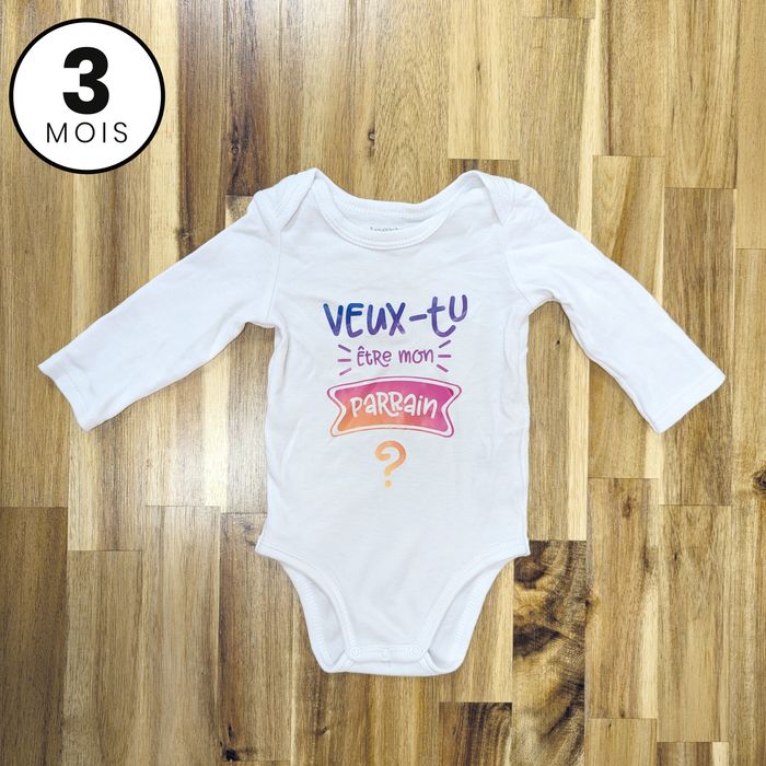 Lot 2 body "Veux-tu être ma marraine / mon parrain ?" - photo numéro 6