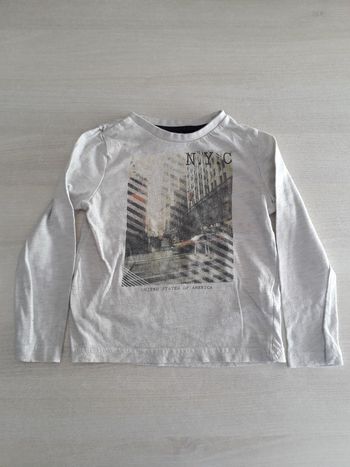 Tee shirt manche longue 4 ans