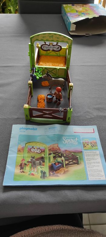 (C30) Playmobil 70120 Spirit - la mèche et Mr carotte avec box