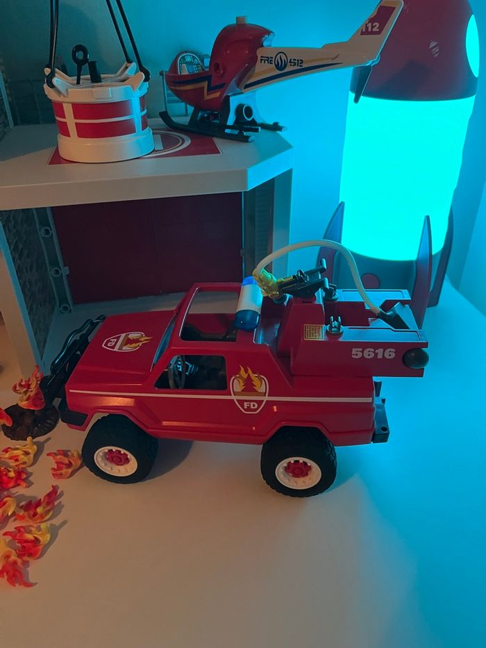 Caserne pompier Playmobil - photo numéro 5