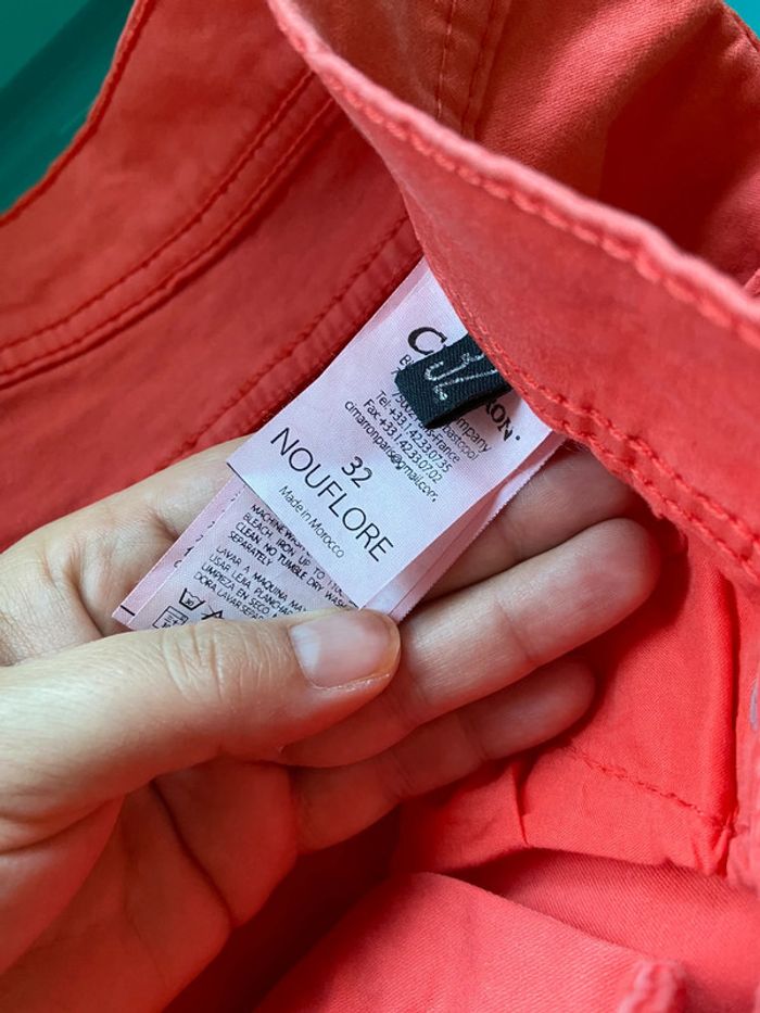Pantalon Cimarron corail 32 - photo numéro 5