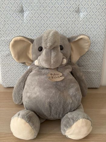 Peluche Doudou l'Eléphant