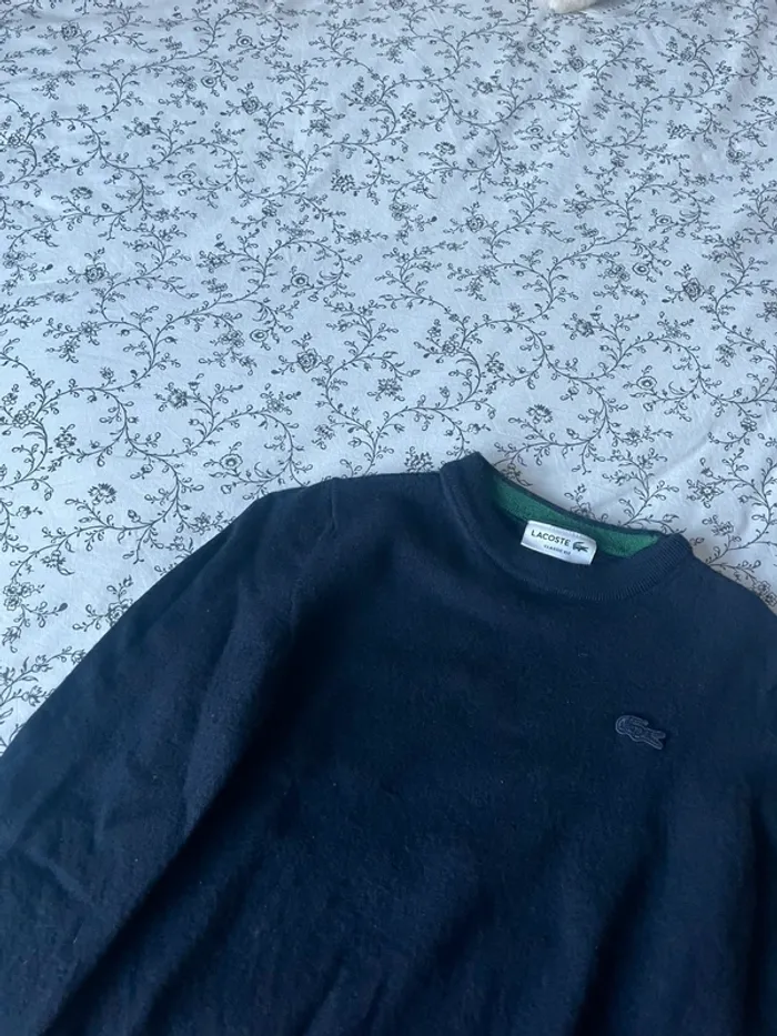 Petit pull Lacoste 100% laine - photo numéro 2