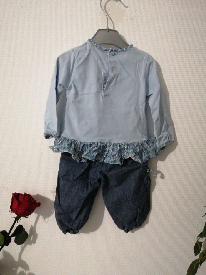 Ensemble bébé fille 12 mois - photo numéro 2