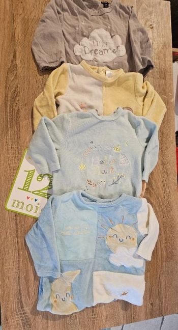Lot pyjama 12mois