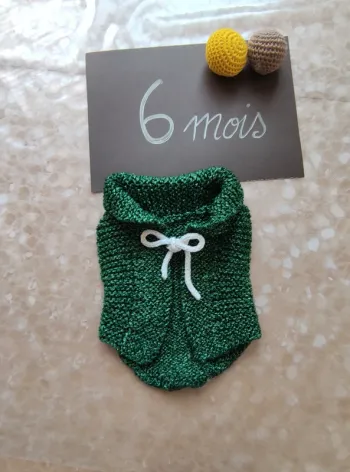 Superbe boléro vert