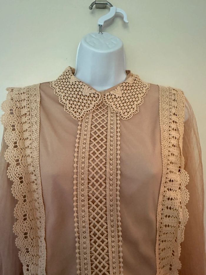 Magnifique haute beige rosé Molly Bracken - photo numéro 5