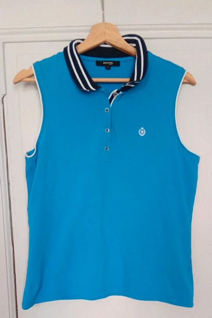 Polo sans manches bleu - Burton - L/40 - photo numéro 6