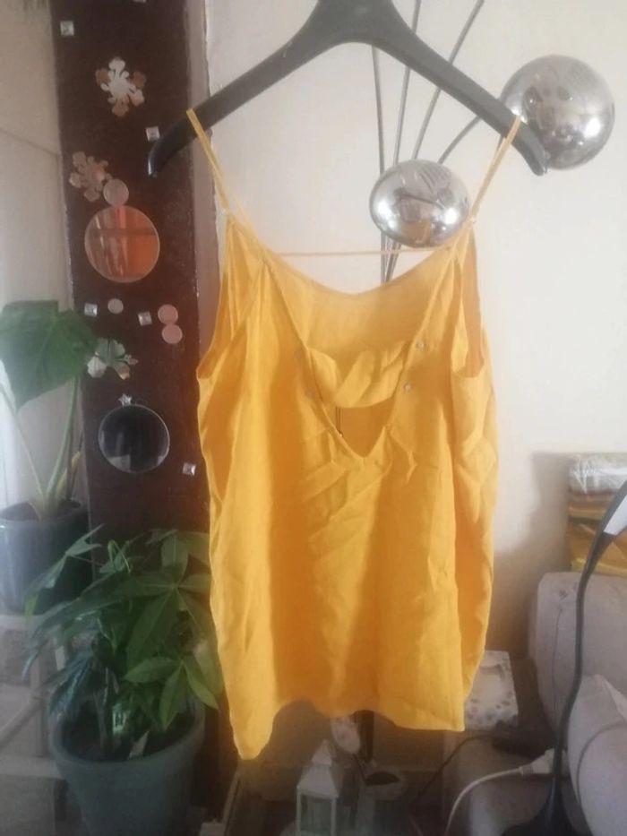 🌸Top à bretelles avec empiècements métal au dos Taille 42 "Cop Copine" Neuf 🌸 - photo numéro 2