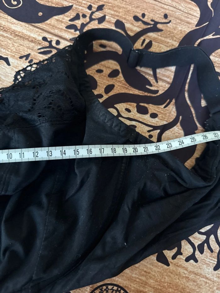 Soutien gorge corbeille noir Darjeeling - photo numéro 6