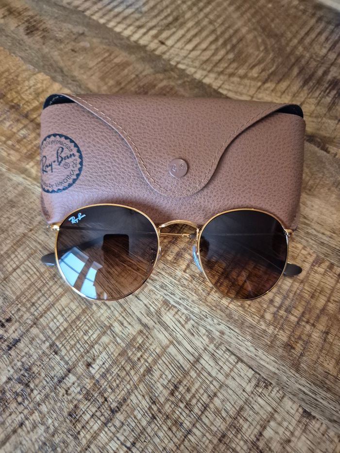 Solaire rayban neuve rb3447 doré