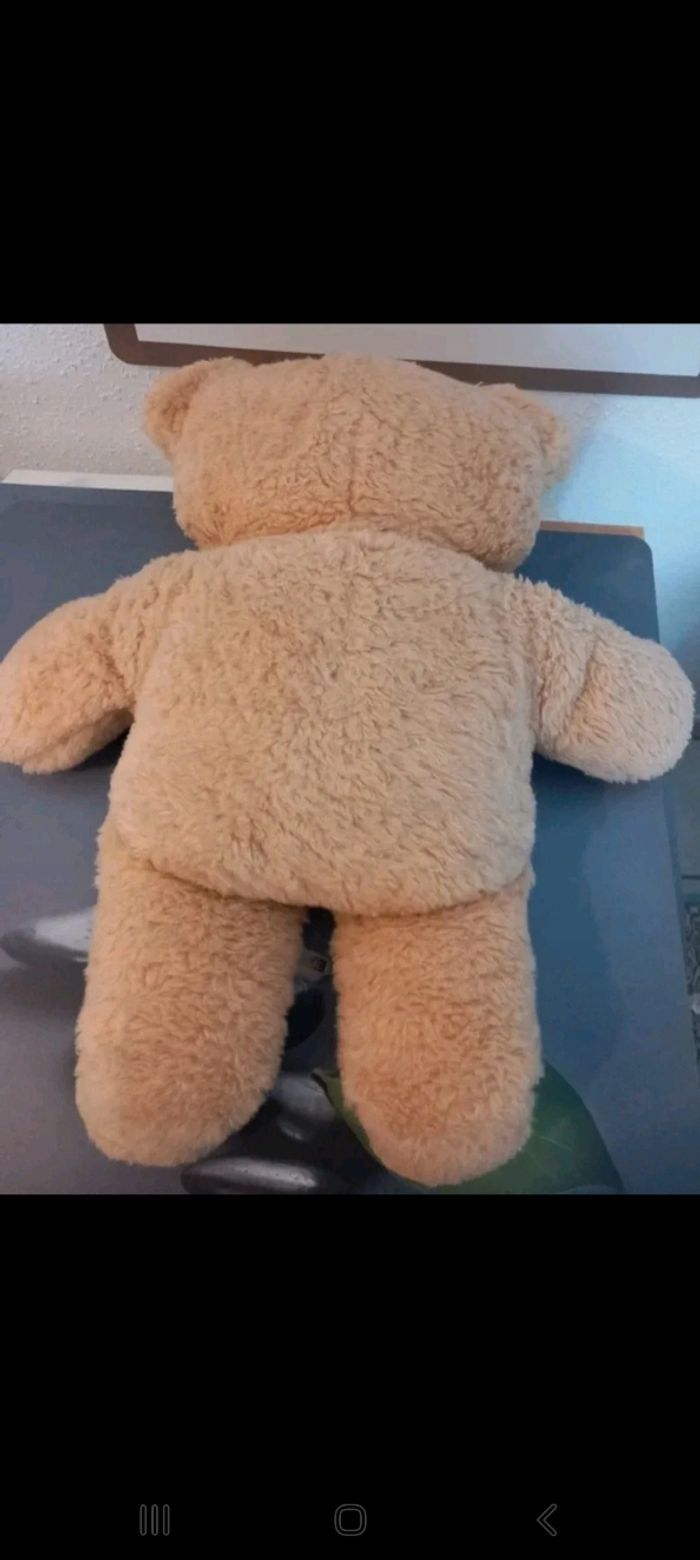 Peluche nounours ours vintage Ajena 48cm - photo numéro 5