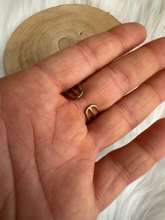 Bague or étoile neuve - photo numéro 4