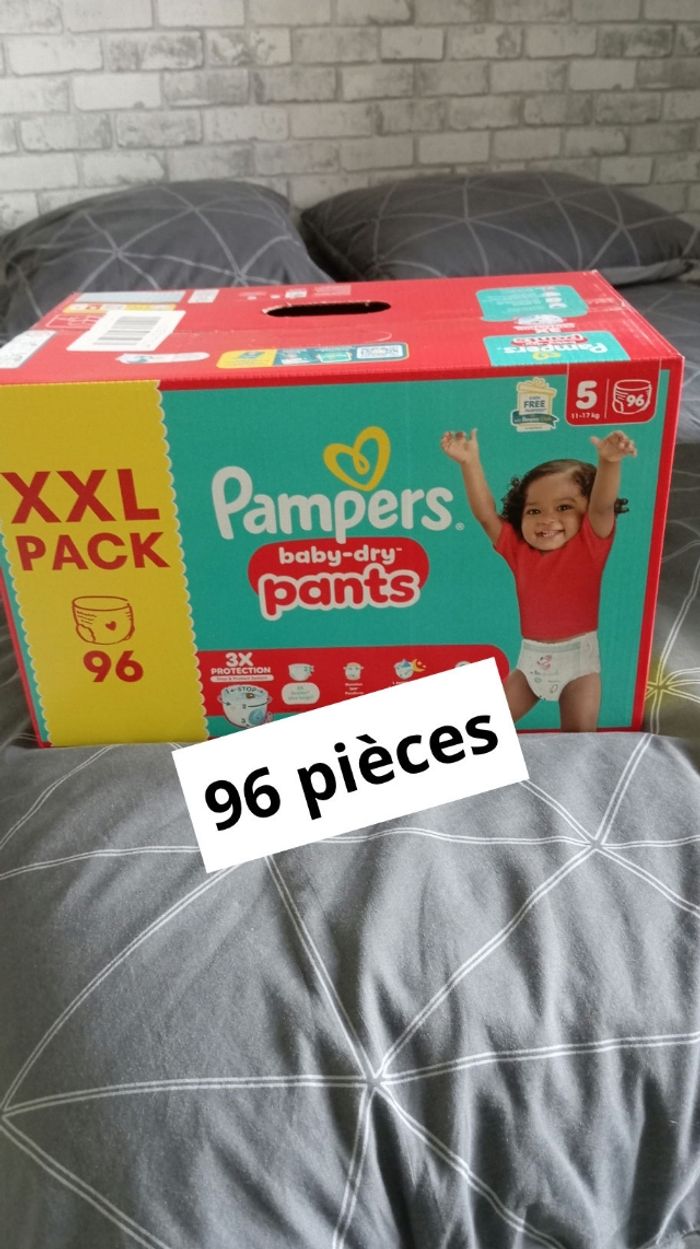 Le  Pack xxl Pampers pants taille 5