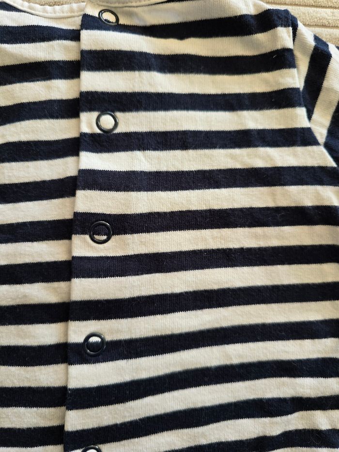 T-shirt marinière bébé 3 mois – Terre de Marins - photo numéro 7