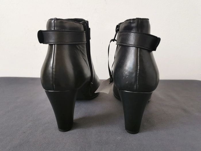 Low-boots noir - 39 - tout cuir - photo numéro 4