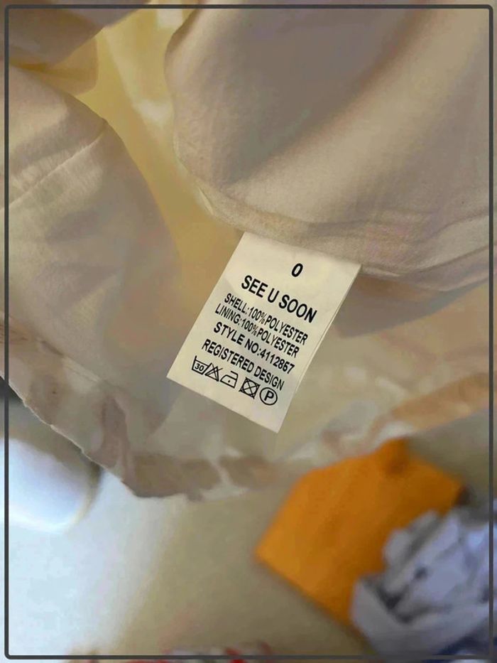 Magnifique robe see u soin taille 0 = 34 neuve sans étiquette - photo numéro 4