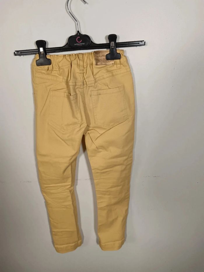 C3 jeans jaune La compagnie des petits 8 - photo numéro 2