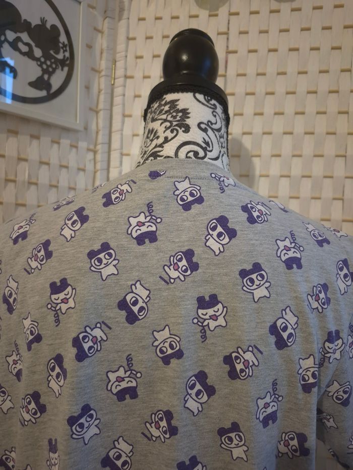 👾joli T-shirt Tamagotchi x Undiz gris chiné femme TM / 38 - photo numéro 7
