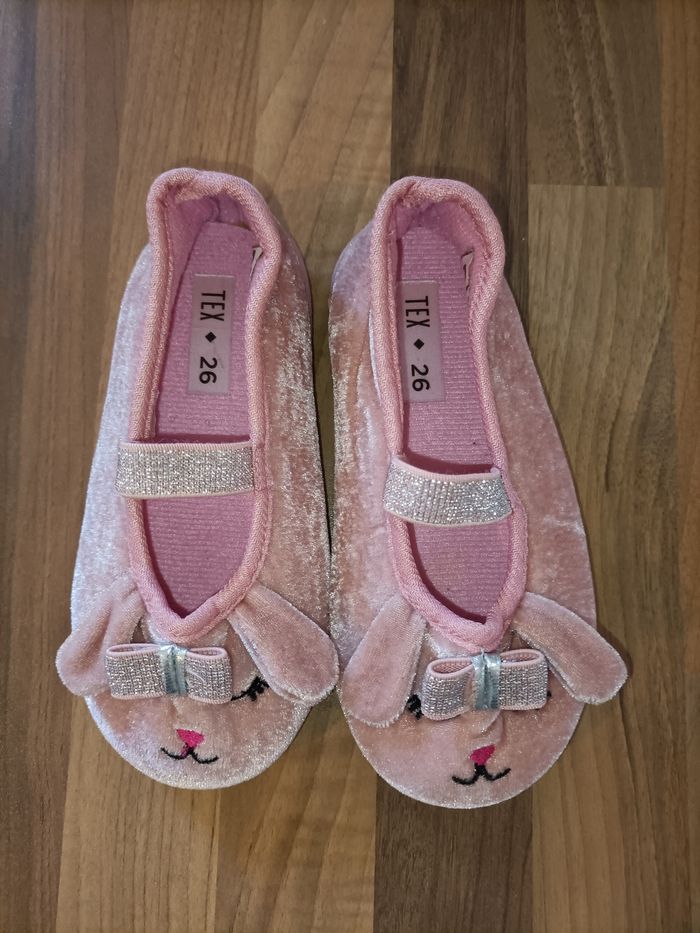 Chaussons roses lapin 26 Tissaia - photo numéro 2