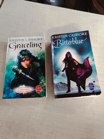 Lot 2 livres graceling et bitterblue