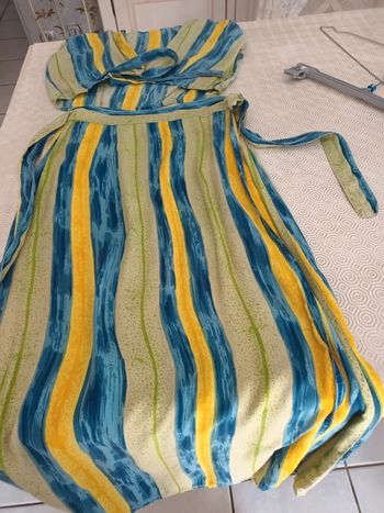 Ensemble jupe portefeuille + bustier T 36