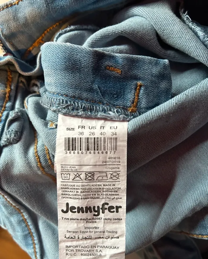 Salopette bleu clair Jennyfer 36 - photo numéro 6