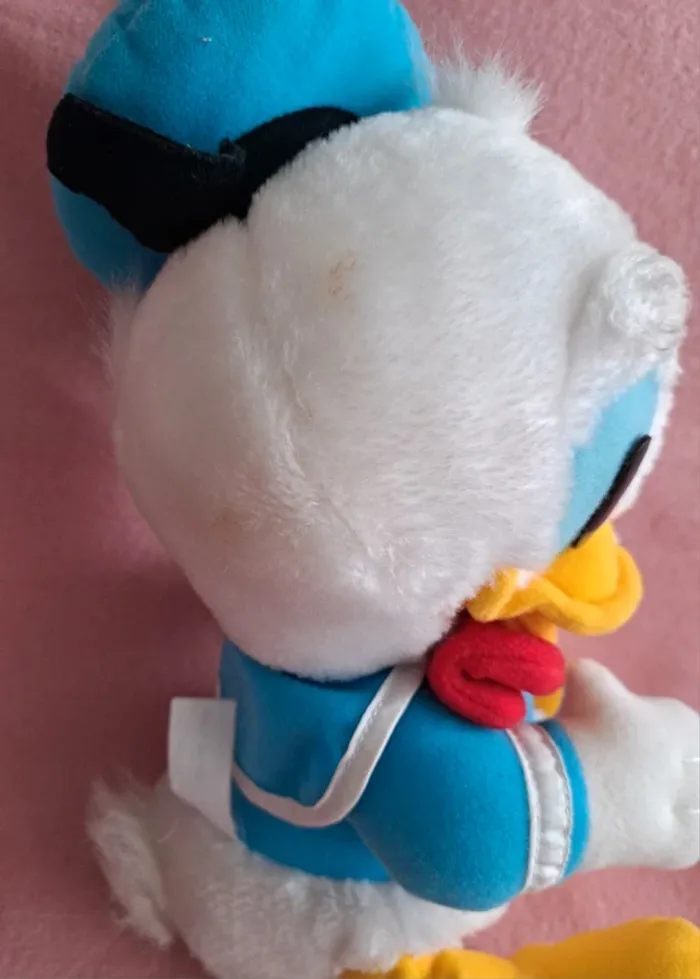Peluche Donald Duck vintage - photo numéro 3