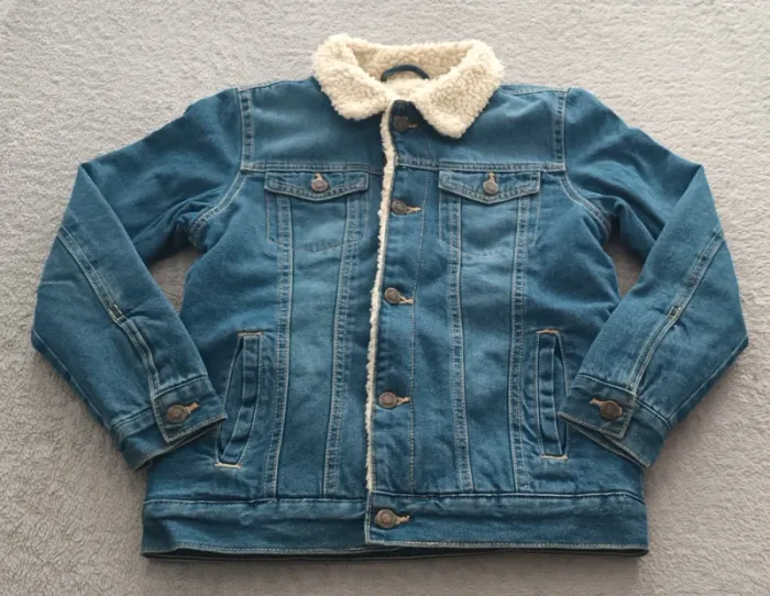 Veste en jean chaude