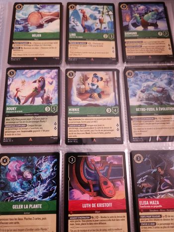 Lot de 150 rares lorcana sans double 