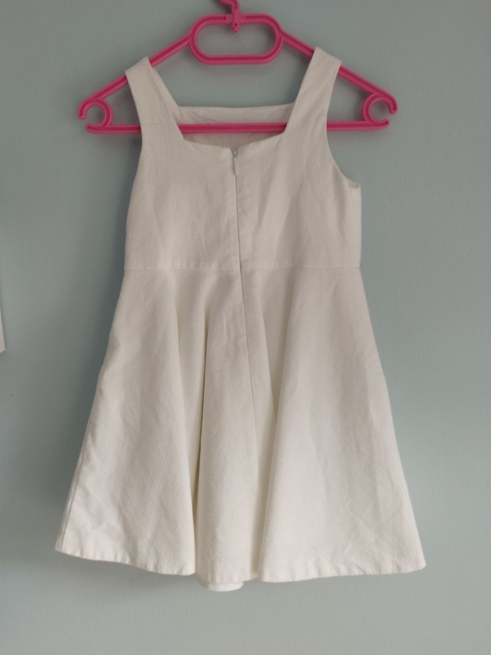 Robe de cérémonie blanche fille 4 ans - photo numéro 5