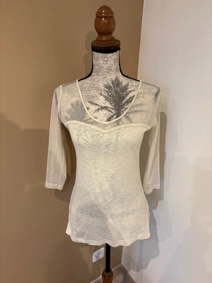 Blouse femme Kiabi taille 34/36 - photo numéro 2
