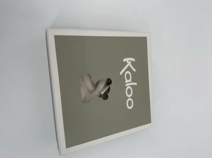 DOUDOU PLAT LAPIN PLUME Blanc KALOO