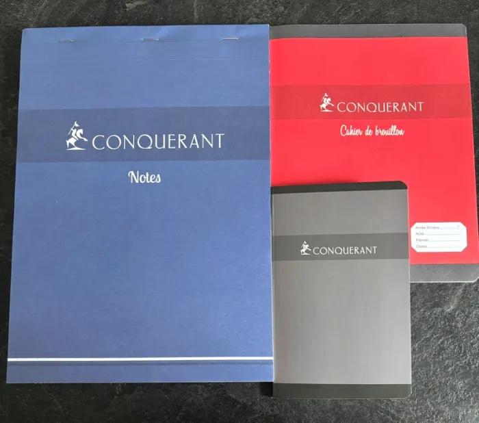 Lot cahier et bloc notes