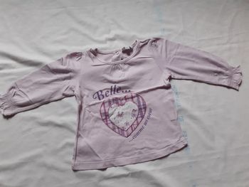Sweet lilas motif cœur mauve