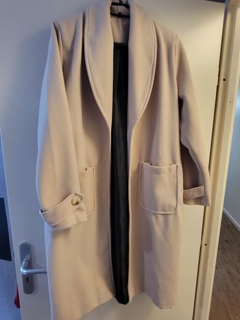 Manteau femme beige