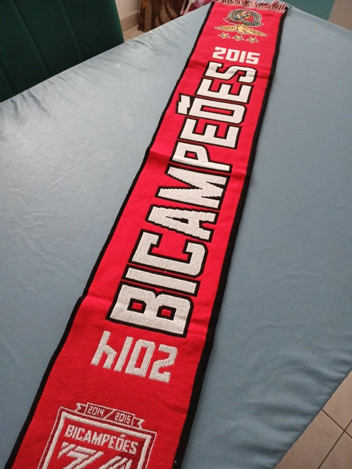 Écharpe foot benfica lisboa Lisbonne 2014 2015 - photo numéro 3