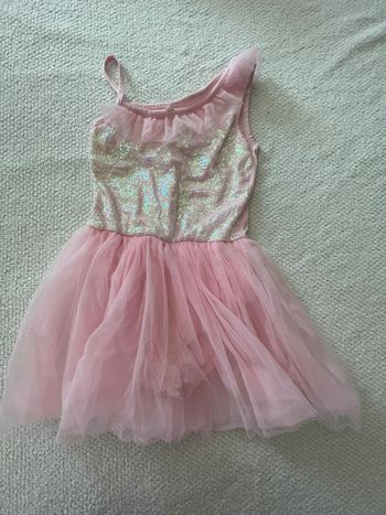 Tutu de danse fille rose pale 140 cm 10 ans