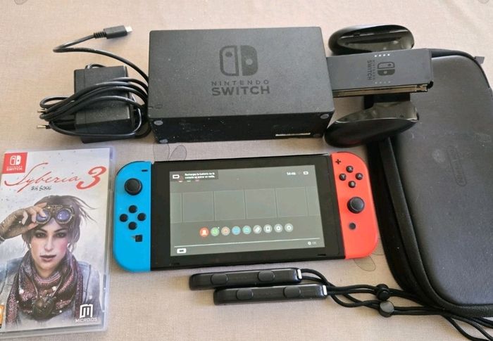 Console Nintendo switch + jeu siberia 3