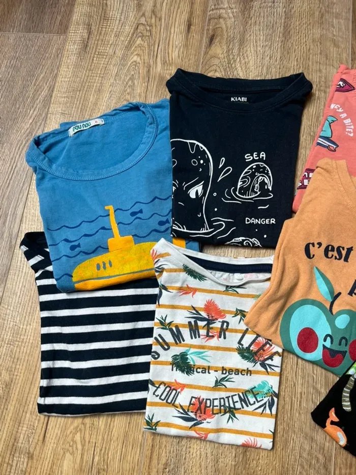 Lot de 8 t shirts - photo numéro 4
