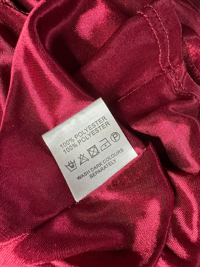 Robe tulle mesh renard noir et rouge bordeaux Migle + Me T40 L - photo numéro 5