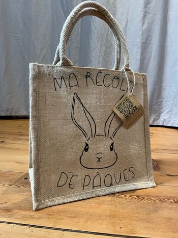 Sac Récolte de Pâques | Personnalisé | fait  main