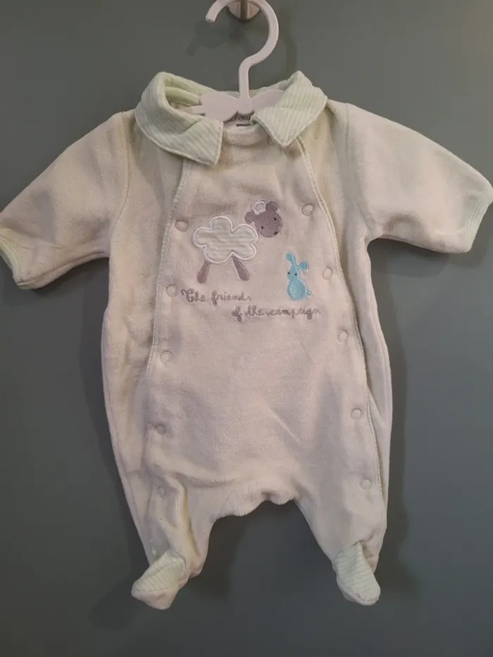 Pyjama - Kitchoun - 0 mois - photo numéro 2