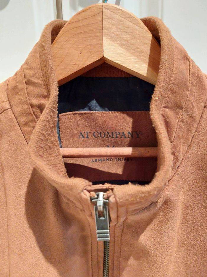 Blouson marron at company taille m - photo numéro 3