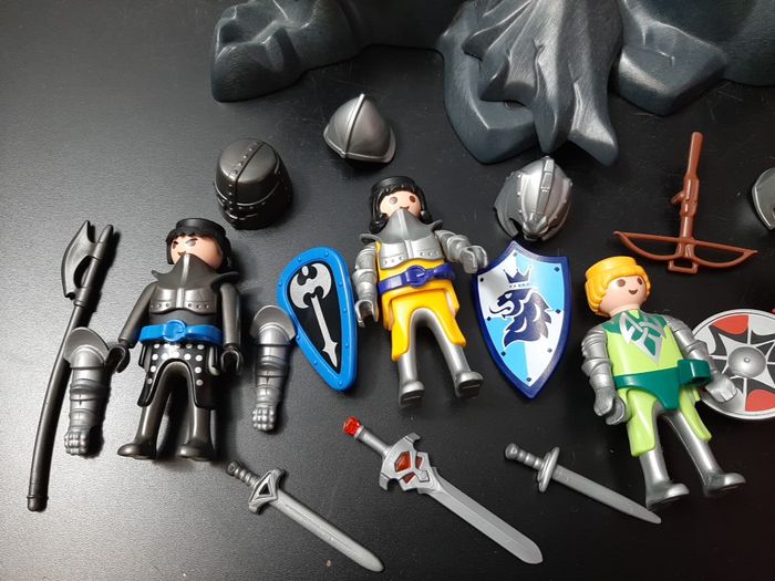Playmobil knights 4147 CompacSet Chevaliers Dragons + 2 chevaiers - photo numéro 4