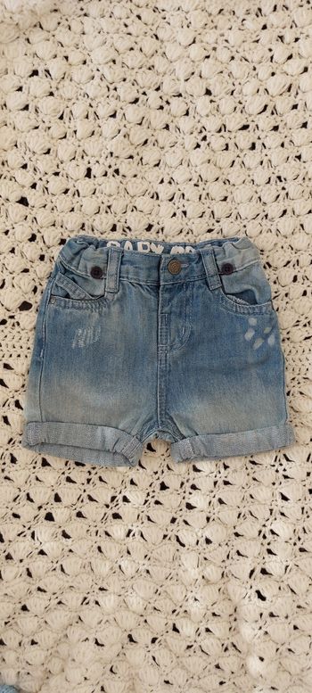 Short jean 6 mois