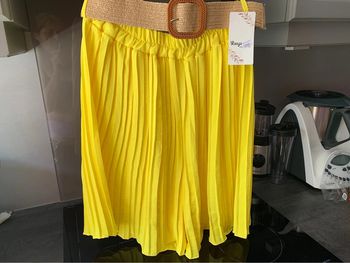 Short plissé