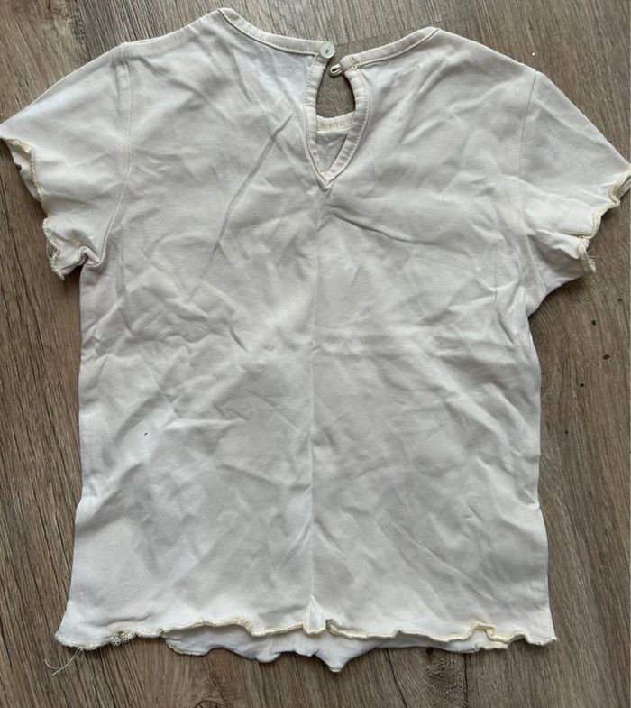 T-shirt fraise fille 18 mois - photo numéro 4