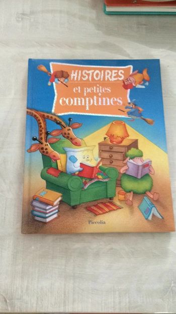 Livre histoires et petites comptines