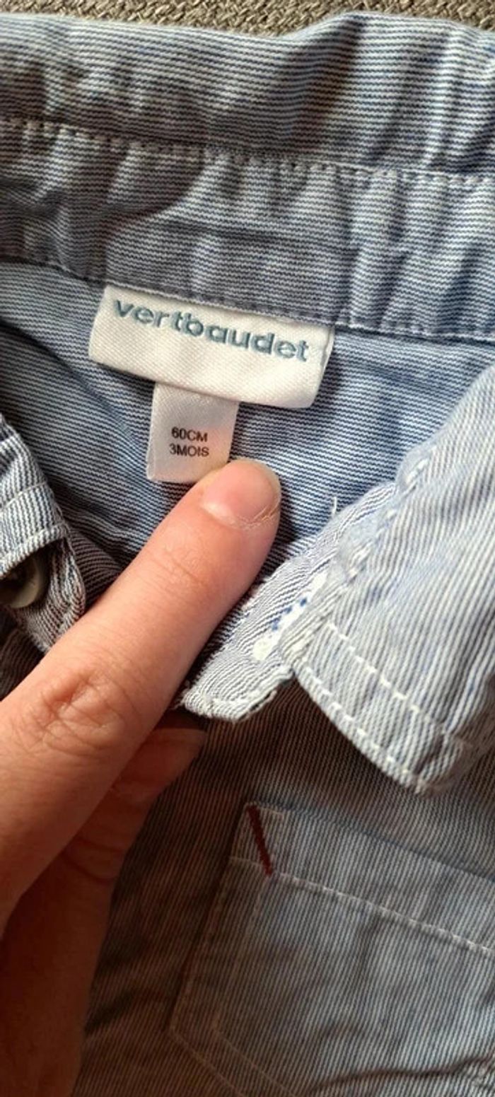 Chemise grise manches longues - photo numéro 5